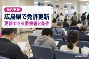広島県で免許更新