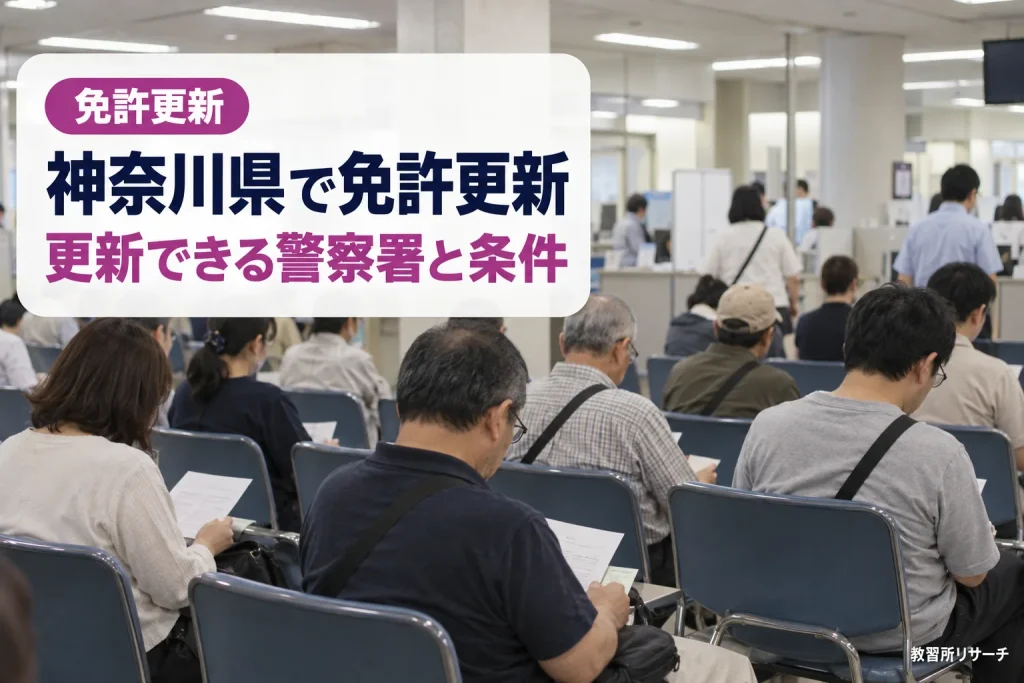 神奈川県で免許更新