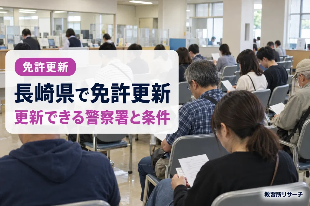 長崎県で免許更新