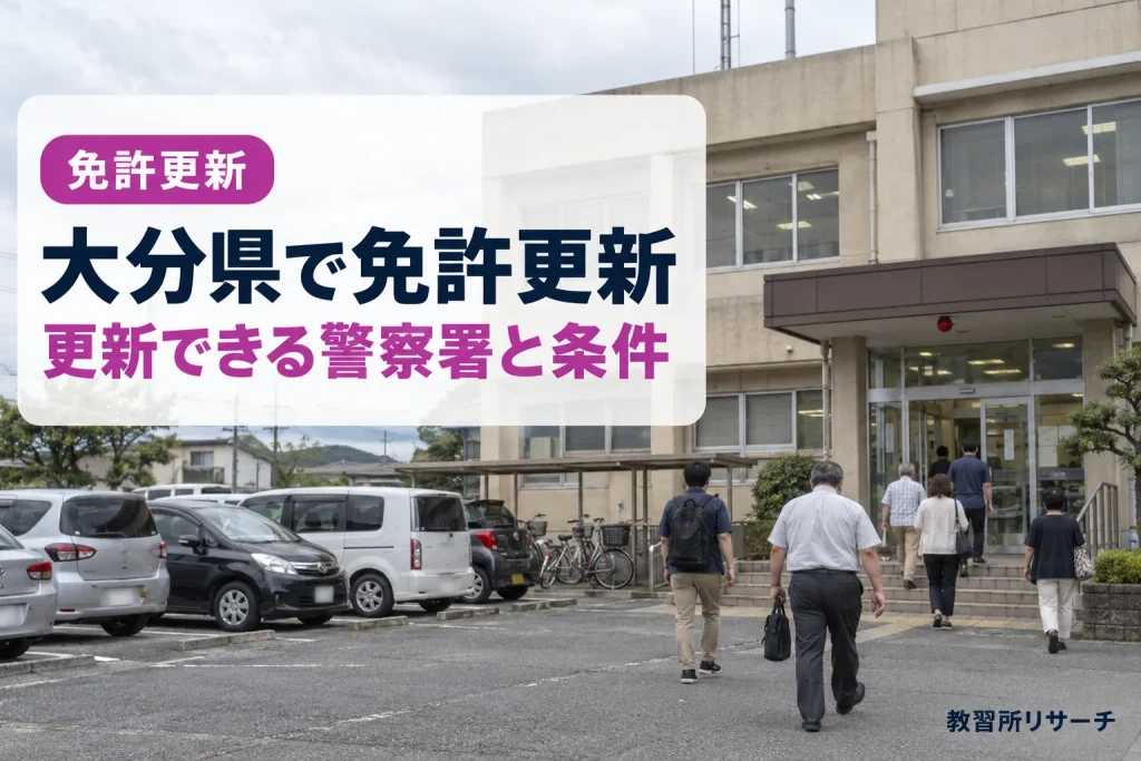 大分県で免許更新