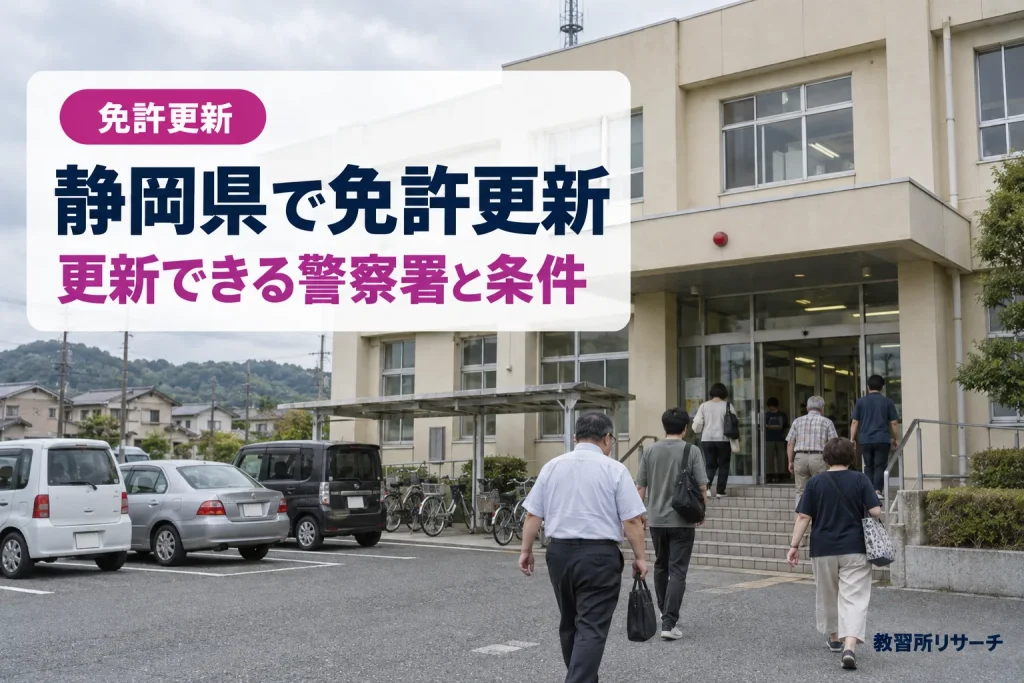 静岡県で免許更新