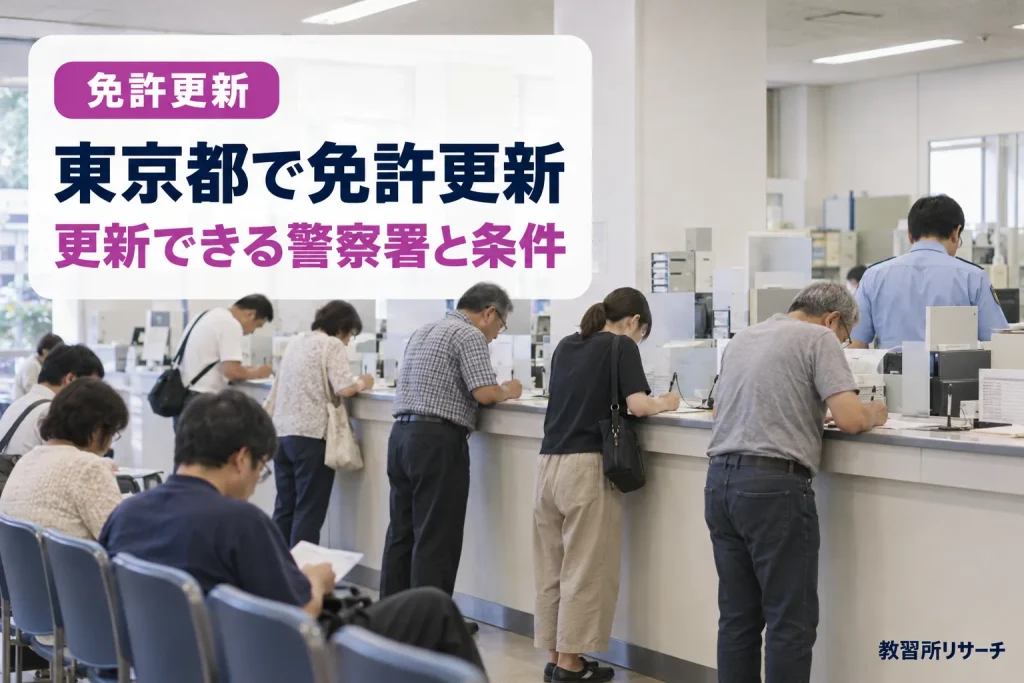 東京都で免許更新