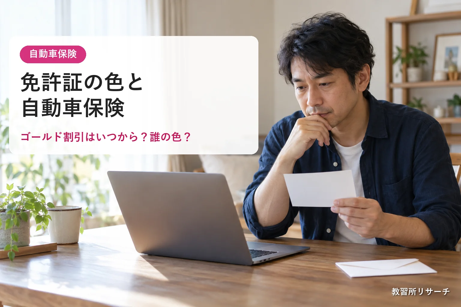 免許証の色と自動車保険|ゴールド割引はいつから?
